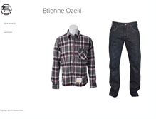 Tablet Screenshot of etienneozeki.com